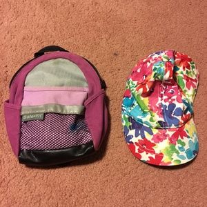 Bundle - Toddler - Baseball Cap + Backpack